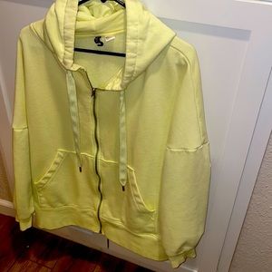 H & M Oversized Zipped Hoodie